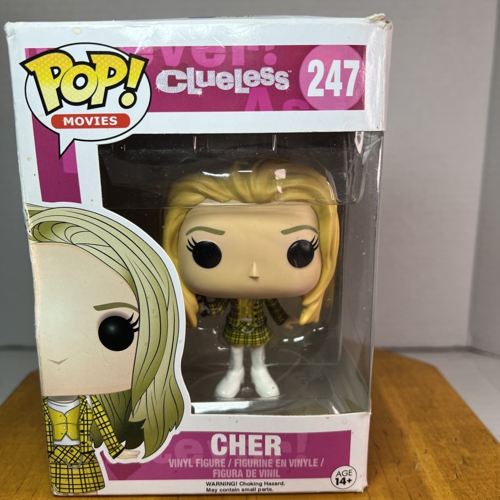Funko POP! Movies:‎ Clueless - Cher (Damaged Box)[A] #247